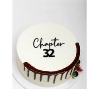 C696 Chapter 32 Cake Topper, Acrylic Funny 32 Years Old Party Décor, Happy 32nd Birthday Cake Topper for Girls & Boys, Cheers to 32 Years Old 32th Birthday Wedding Anniversary