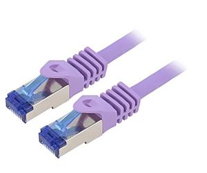 C6A029S Patch cord S/FTP 6a Line Cu LSZH purple 05m 26AWG -20-75°C LOGILINK