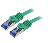 C6A035S Patch cord S/FTP 6a Line Cu LSZH Green 1m 26AWG -20-75°C LOGILINK