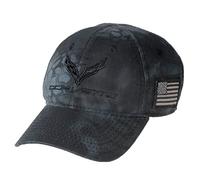 C7 Corvette Camo Hat with USA Flag - from the American Legacy Collection