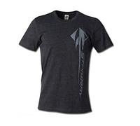 C7 Corvette Stingray Vertical T-Shirt : Heather Black (Large), Black, Large