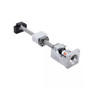 C7 SFU1605 Ball Screw Assembly 100-1150mm, 550mm 16H, HM12-57 Aluminum Mount & BF12 Coupling - Precision Linear Motion System for CNC Machines, High Performance &
