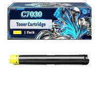 C7030 Toner Cartridge Compatible for Xerox Versalink C7020 C7025 C7030 Printers, With Chip Large Capacity 16000 Pages (1 Pack Yellow)