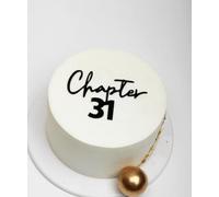 C709 Chapter 31 Cake Topper, Acrylic Funny 31 Years Old Party Décor, Happy 31st Birthday Cake Topper for Girls & Boys, Cheers to 31 Years Old 31st Birthday Wedding Anniversary