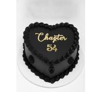 C781 Gold Chapter 54 Cake Topper, Acrylic Funny 54 Years Old Party DéCor, Happy 54th Birthday Cake Topper For Girls & Boys, Cheers To 54 Years Old 54th Birthday Wedding Anniversary