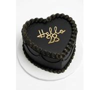 C791 Hello 28 Cake Topper -Acrylic Gold Happy 28th Birthday Cake Decorations, Hello 28th Cake Charm For 28 Birthday Anniversary Party Photo Booth Props