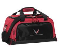C8 Corvette Breakaway Duffel Bag - Officially Licensed Chevrolet Bag for Travel, Gym, Work