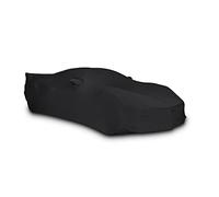C8 Corvette Ultraguard Stretch Satin Indoor Car Cover - The Ultimate Custom Fit for 2020-2023 Stingray, Z06, Z51 Corvettes (Black)