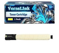 C8000DT Toner Cartridge Compatible for Xerox C8000DT C8000W Printers, With Chip Large Capacity 20900 Pages (1 Pack Yellow)