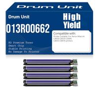C8030 C8035 Drum Unit Compatible 013R00662 Imaging Drum for Xerox AltaLink C8030 C8035 C8045 C8055 C8070 Printers High Yield 125000 Pages,4Pack-013R00662