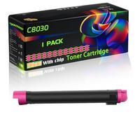 C8030 Compatible for Xerox Toner Cartridge with Chip AltaLInk C8030 C8030F C8030T C8035 C8035F C8035T Printers (1 Pack Magenta)