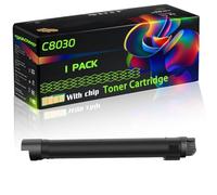 C8030 Compatible for Xerox Toner Cartridge with Chip AltaLInk C8030 C8030F C8030T C8035 C8035F C8035T Printers (1 Pack Black)