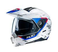 C80BWS - HJC C80 Bult Flip Front Motorcycle Helmet S Red White Blue (MC5SF)