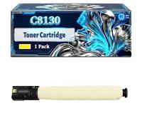 C8130 Toner Cartridge Compatible for Xerox AltaLInk C8235 C8245 C8255 C8270 Printers, With Chip Large Capacity 36000 Pages (1 Pack Yellow)