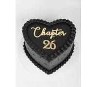 C816 Gold Chapter 26 Cake Topper, Acrylic Funny 26 Years Old Party DéCor, Happy 26th Birthday Cake Topper For Girls & Boys, Cheers To 26 Years Old 26th Birthday Wedding Anniversary