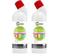 C9 Catering - Thick Toilet Bleach Cleaner 1 Litre - Extra Strong Bleach for Toilets, Drains & Bathroom Surfaces - Heavy-Duty Cleaning Agent for Professional & Hygiene Use (Pack of 2)