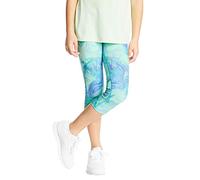 C9 Champion Girls' Capri Leggings, Multi Marble Green, M