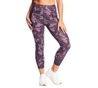 C9 Champion Women's High Waist Cropped Legging, Volcano Moss/Craft Purple, S