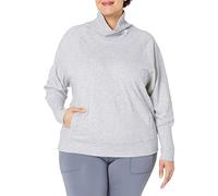 C9 Champion Women's Long Sleeve French Terry Top, Heather Gray, XS