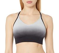 C9 Champion Women's Seamless Dip Dye Cami Bra, Silverstone/Ebony, XL