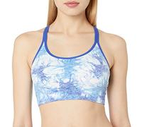 C9 Champion Women's Seamless Tie Dye Cami Bra, Surf the Web/Blue, M