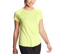 C9 Champion Women's Soft Tech Tee T-Shirt, Pale Yellow Green, Small