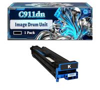 C911dn Image Drum Unit Compatible for Okidata OKI C911dn C931 C931dn Printers, With Chip Large Capacity 40000 Pages (1 Pack Black)