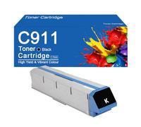 C911dn Toner Cartridges High Yield Replacement for OKI C911 C931 C941dn Printer, Easy to Install and Use,C911-Black