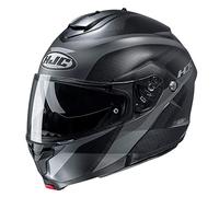 C91TBS - HJC C91 Taly Flip Front Motorcycle Helmet S Black (MC5SF)