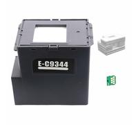 C9344 Ink Maintenance Box, Maintenance Box Replacement Compatible with EPSON Expression Home XP-3100/XP-4100/XP-4101/XP-4105 compatible with WorkForce WF-2810DWF (Maintenance Box & Chip & Sponge Pads)