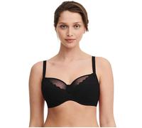 Chantelle Womens Easy Feel Floral Touch Full Cup Bra - Black Polyamide - Size 36D