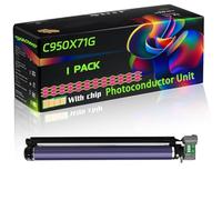 C950X71G Compatible for Lexmark Photoconductor Unit with Chip C950de X950 X950de X950dhe X952 X952de Printers (1 Pack Magenta)