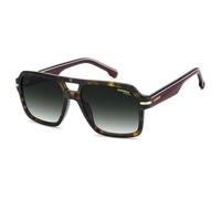 CA 377 Square Double-Bridge Sunglasses - male - Carrera - Sunglasses - Brown - 56 MM - Accessories 56 MM