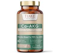 Ca-AKG - Calcium Alpha-Ketoglutarate 550mg - 60 Capsules - UK Made | Ultra Pure - High Strength - Zero Additives