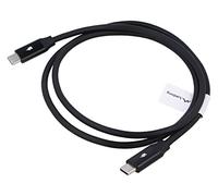 Lanberg CA-CMCM-40CU-0010-BK USB cable 1 m USB 2.0 USB C Black