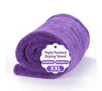 CA Detailing - 1400GSM XXL Triple Twisted Loop Microfibre Car Drying Towel - Extra Large - 80x50cm - Ultra-Absorbent Microfiber Cloth for Car Wash, Scratch-Free Waterless Finish