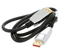 CA-DPDP-20CU-0010-BK cable Displayport plug, PVC 1m black LANBE on both sides