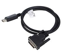 CA-DPDV-10CU-0010-BK Cable Displayport Male, DVI-D (24+1) Male 1m Black L