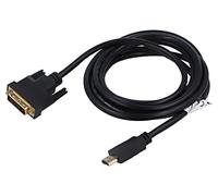 CA-HDDV-20CU-0030-BK cable DVI-D (24+1) male, HDMI male 3 meters black dua