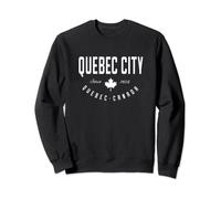 CA Quebec City Quebec Canadian Maple Leaf Sweatshirt