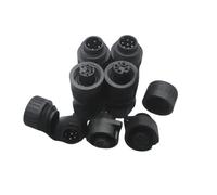 CA Series 4-Pin/7-Pin Connector Power Plug Socket for Electric Circuit Testing(Internal Thread Cover 1PCS)
