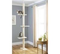 Ca&t Cat Scratching Post Floor To Ceiling 285Cm Tree Climbing Tower