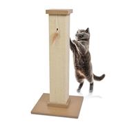 CA&T Cat Scratching Post Pole tree tower Biege