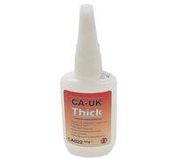 CA-UK Thick Cyanoacrylate Instant Adhesive, High Viscosity, 50g