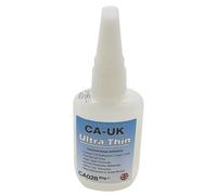 CA-UK Ultra Thin Cyanoacrylate Instant Adhesive, Wicking Bond, 50g