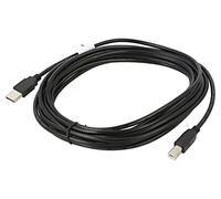 CA-USBA-10CC-0050-BK Cable USB 2.0 USB A Male, USB B Male Gold Plated 5m 30AW