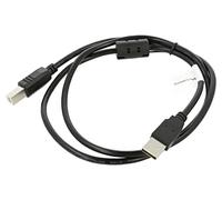 CA-USBA-11CC-0010-BK USB 2.0 Cable, USB A Plug, USB B Plug, Gold Plated,...