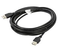 lanberg ca, USBe, 10cc, 0050 USB 2.0 A Male to USB A Female Extender Cable Black
