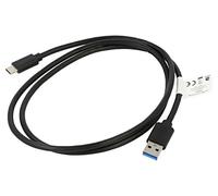 CA-USBO-31CU-0010-BK Cable USB 3.1 USB A Male, USB C Male Gold Plated 1m PVC