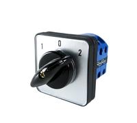 CA10 AC380V 16A 3 Positions 0-1-2 Latching Rotary Universal Changeover Cam Switch 1Pcs